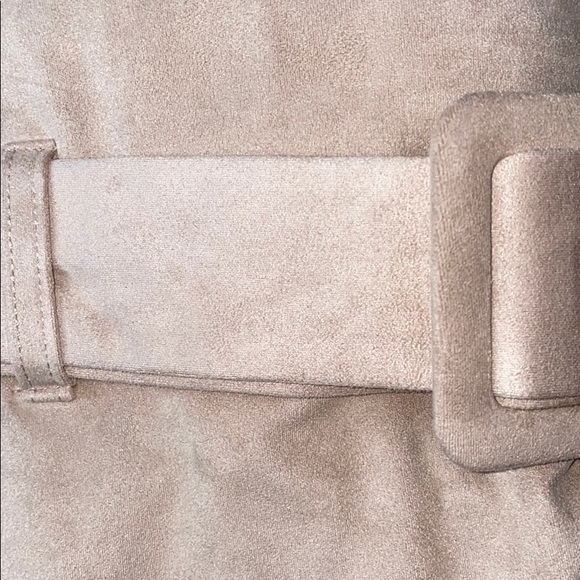 Zara Blush Suede Skort - Picture 2 of 4